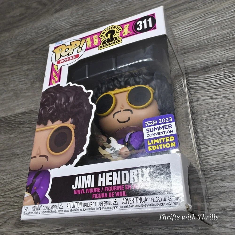 Funko Pop! Vinyl: Jimi Hendrix -‎ #311 Limited Edition 2023 Summer Convention